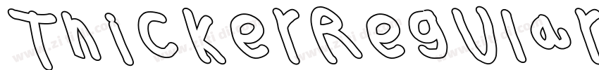 Thicker Regular字体转换